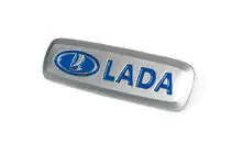 Lada Aluminiumemblem för bilmattor (1 st) foto 2