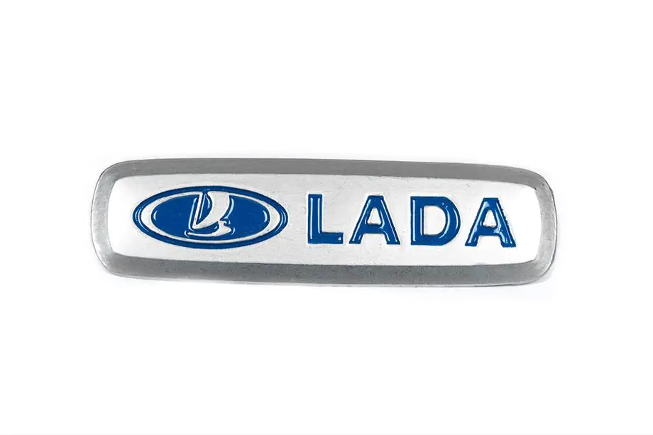 Lada Aluminiumemblem för bilmattor (1 st) Image