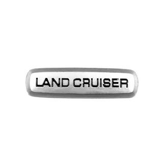 Land Cruiser aluminiumemblem för mattor (1 st) foto 1