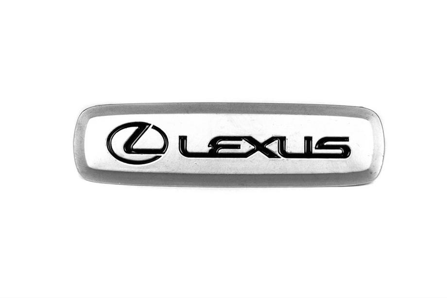 Lexus Aluminiumemblem för bilmattor (1 st) Foto 1