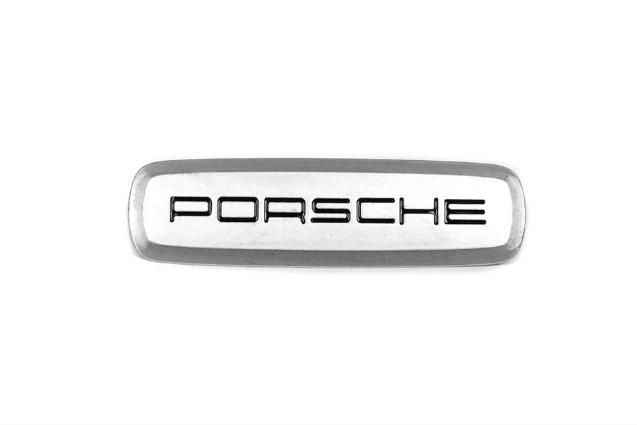 Porsche Aluminiumemblem för bilmattor (1 st) Image