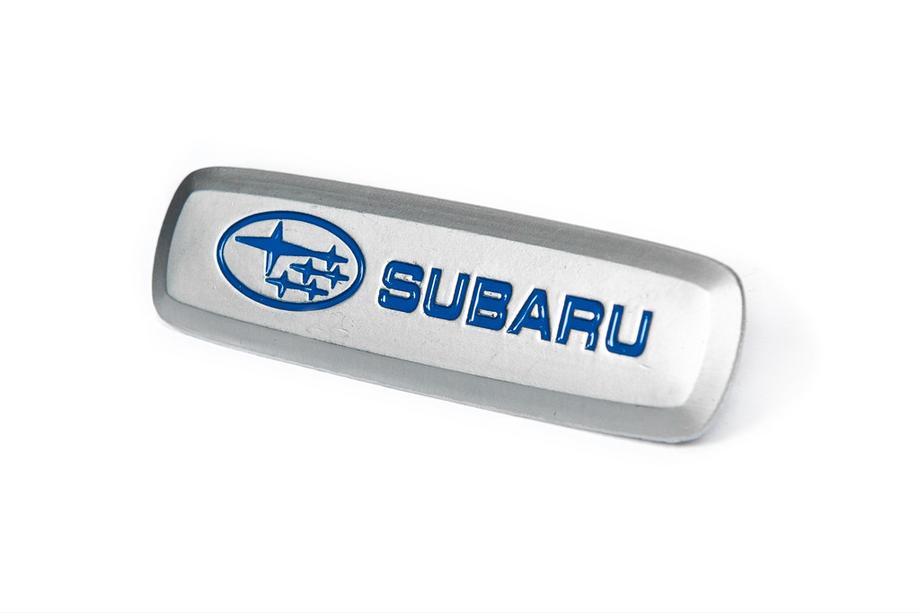 Subaru Aluminiumemblem för bilmattor (1 st) Image