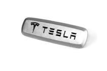 Tesla Aluminiumemblem för bilmattor (1 st) foto 2