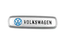 Volkswagen Aluminiumemblem för bilmattor (1 st) foto 1