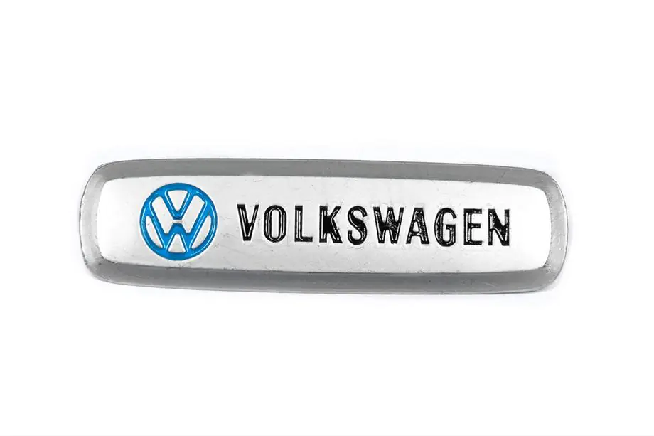 Volkswagen Aluminiumemblem för bilmattor (1 st) Image
