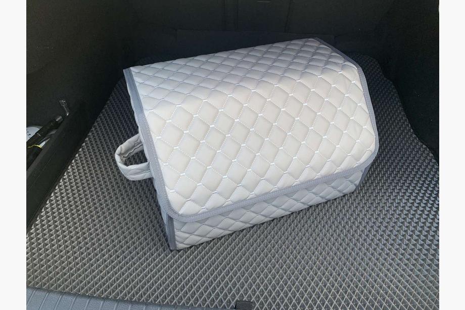 ECO bagageutrymmes-organizerväska (50x30x30, ljusgrå) Foto 7