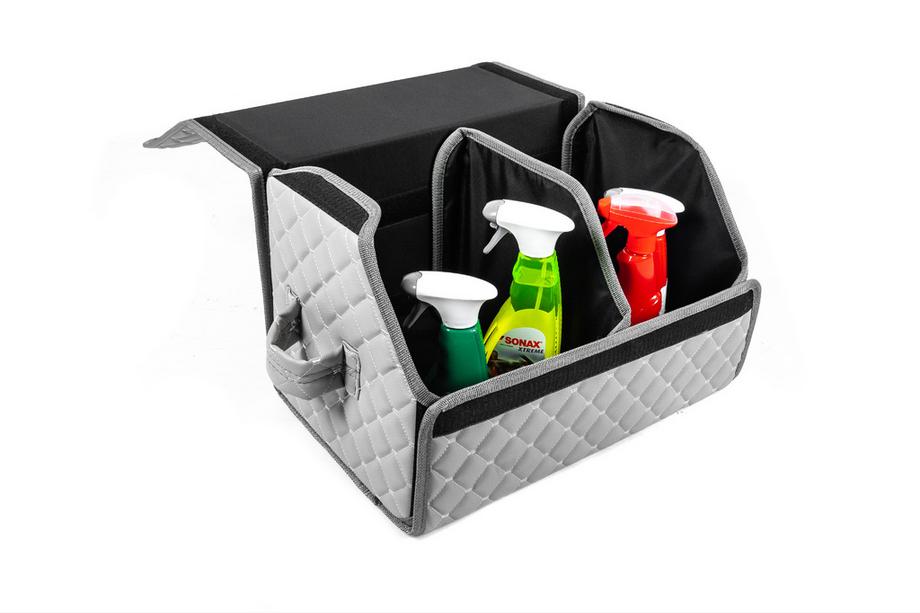 ECO bagageutrymmes-organizerväska (50x30x30, ljusgrå) Foto 6