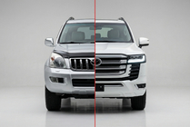Toyota Land Cruiser Prado 120 2002–2009 Faceliftkit för LC 300 foto 1