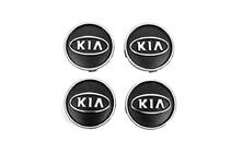 KIA Svarta navkapslar kia60tur-bl (59 mm till 55 mm, 4 st.) foto 2