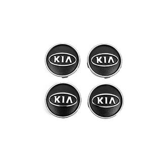 Svarta navkapslar kia60tur-bl (59 mm till 55 mm, 4 st.) foto 2