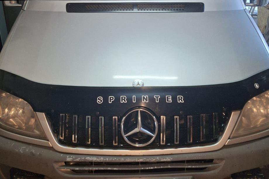 Mercedes Sprinter W901/902/903/904/905 1995–2006 GT Panamericana frontgrill Chrome Eco (CDI, 2002-2006) Foto 3
