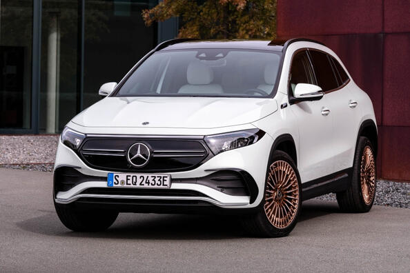 Test av den elektriska crossovern Mercedes-Benz EQA