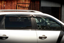 Kia Sorento II XM 2009–2014 Vindavvisare med kromlist (4 st, Niken) foto 3
