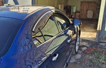 Renault Fluence 2009–2016 Vindavvisare med kromlist (4 st, Niken) foto 3