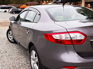 Renault Fluence 2009–2016 Vindavvisare med kromlist (4 st, Niken) foto 10