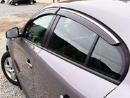 Renault Fluence 2009–2016 Vindavvisare med kromlist (4 st, Niken) foto 12