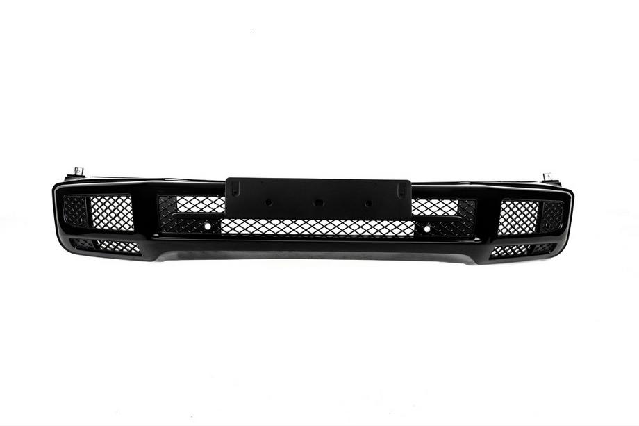 Mercedes G-Class W463 2018–2024 Främre stötfångare (Svart, Original) Foto 1
