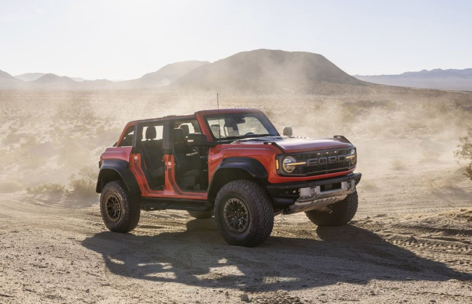 Test av Ford Bronco Raptor: terrängens kung