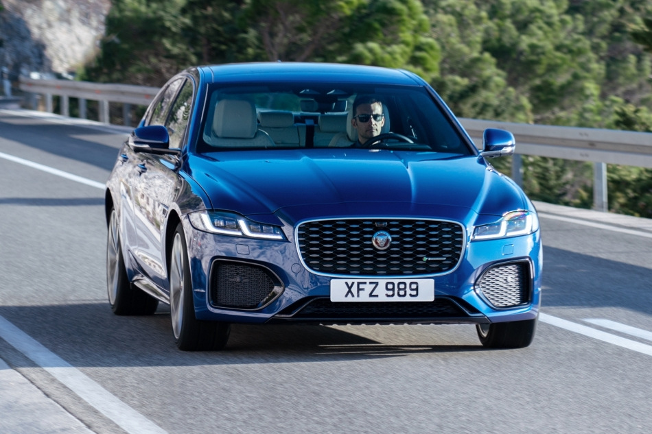 Premiumsedanen Jaguar XF: lyx i detaljerna