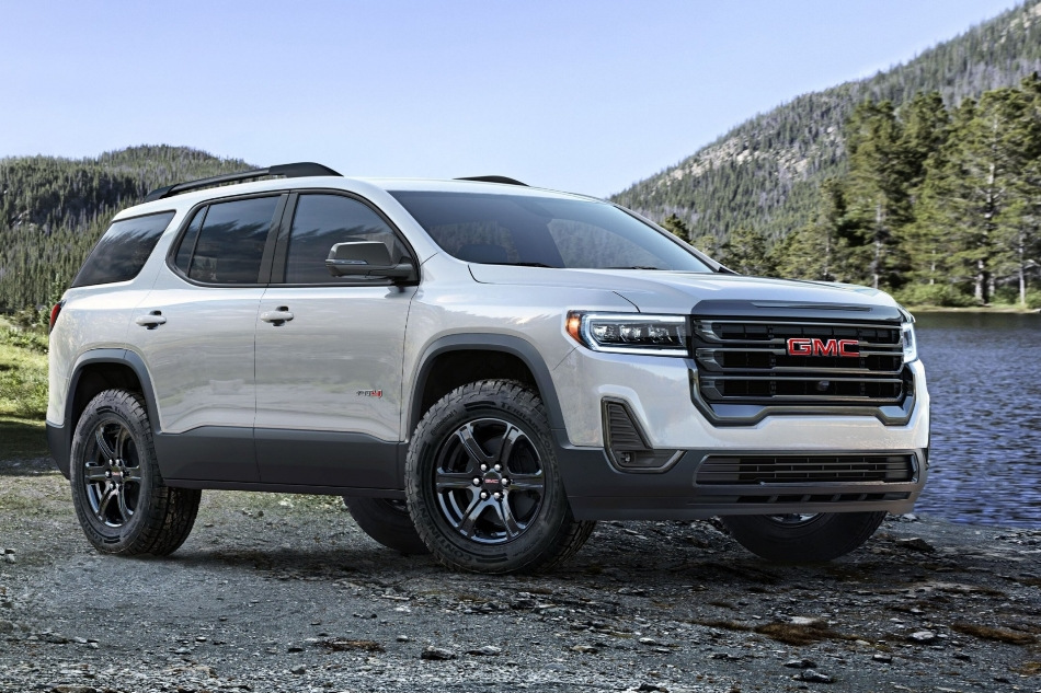 Test av crossovern GMC Acadia II generation