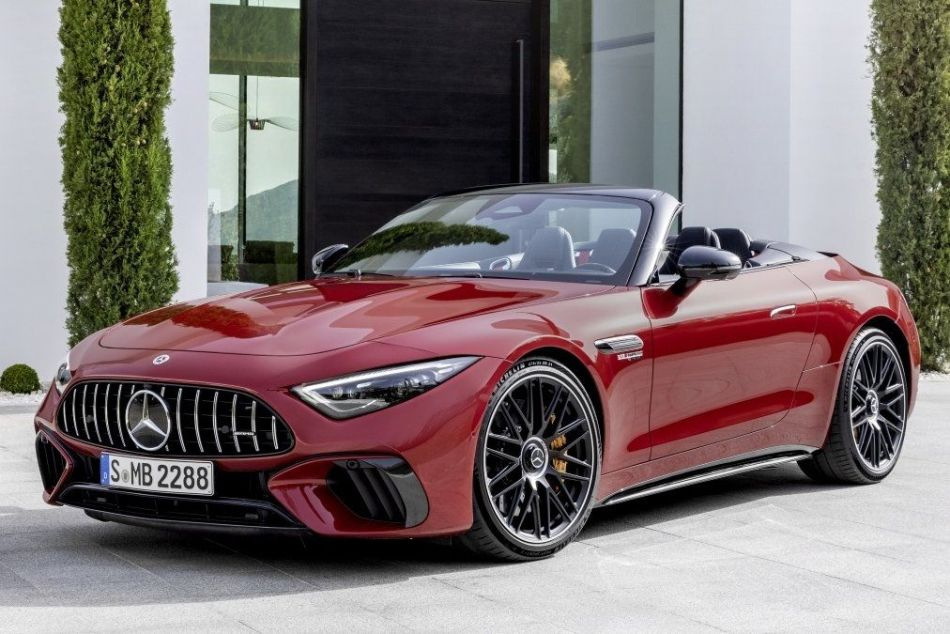 Test av nya generationens tvådörrars Mercedes SL-Class