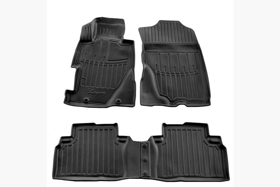 Honda Civic Sedan VIII 2006–2011 Stingray 3D gummimattor för kupé (4 st) Image