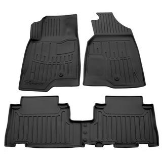 Stingray 3D gummimattor till kupén (4 st) (2006-20011) Chevrolet Captiva 2006–2019