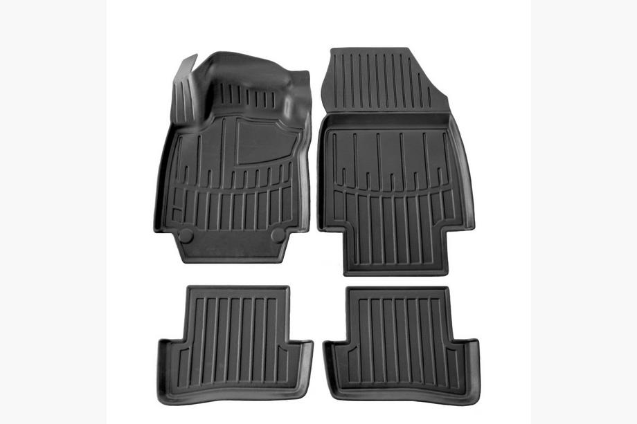 Renault Captur 2013–2019 Stingray 3D gummimattor för kupé (4 st) Image