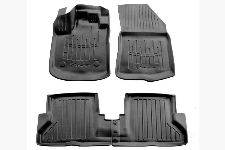 Renault Dokker 2013–2022 Stingray 3D gummimattor för kupé (4 st) Image
