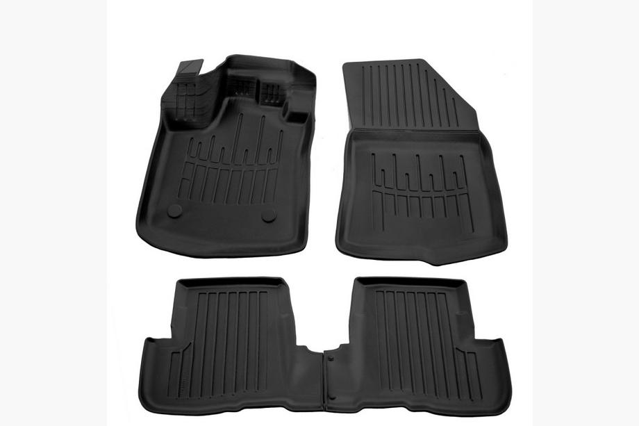 Dacia Lodgy 2012–2022 Stingray 3D gummimattor för kupé (4 st) Image
