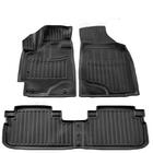 Toyota Highlander 2008–2013 Stingray 3D gummimattor för kupé (4 st) foto 1