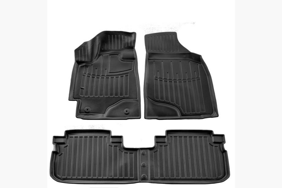 Toyota Highlander 2008–2013 Stingray 3D gummimattor för kupé (4 st) Image