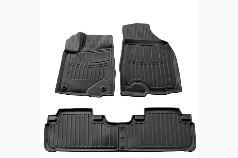 Toyota Highlander 2013–2019 Stingray 3D gummimattor för kupé (4 st) Image