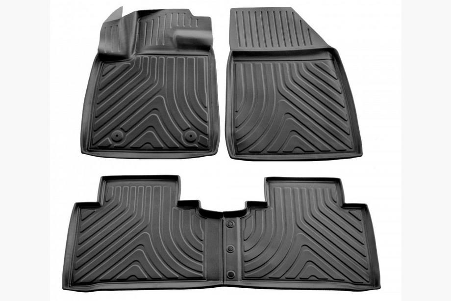 BYD Atto 3 2021– Stingray 3D gummimattor för kupé (4 st) Image