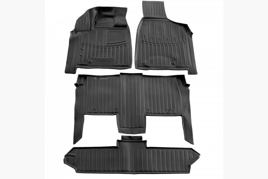 Dodge Grand Caravan V 2008–2020 Stingray 3D gummimattor för kupé (4 st) Image