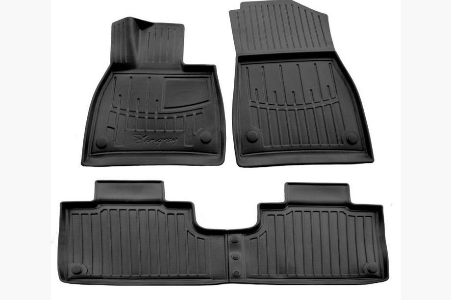 Mercedes EQS SUV 2022– Stingray 3D gummimattor för kupé (4 st) Image