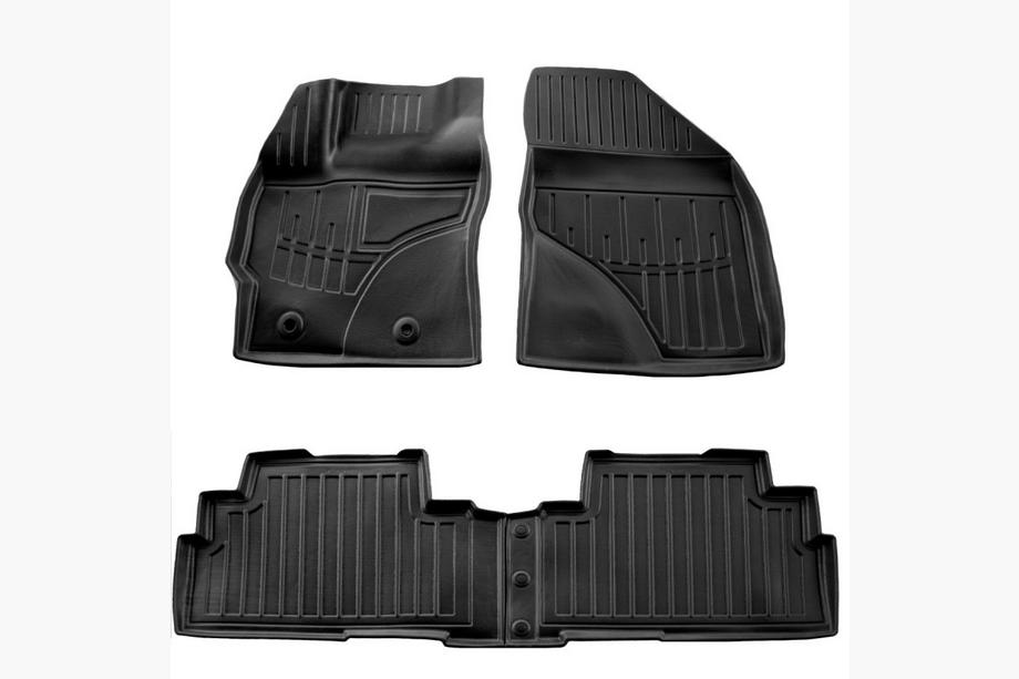 Toyota Verso 2009–2018 Stingray 3D gummimattor för kupén (2009-2018, 4 st) Image
