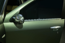Renault Symbol 2008–2013 Yttre kromlister runt rutorna (4 st, rostfritt stål) foto 2