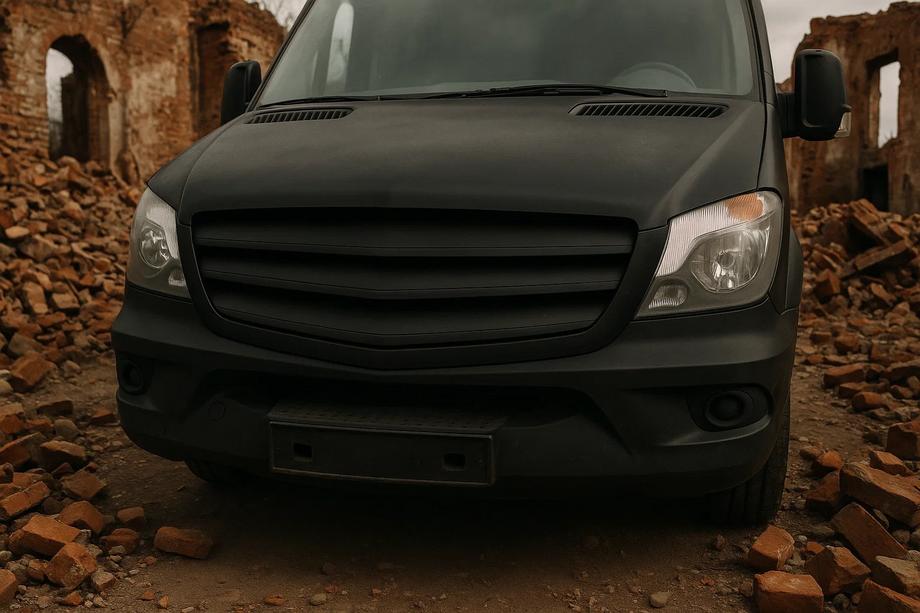 Mercedes Sprinter W906 2006–2018 Exclusive grill 2013-2018 (för lackering) Image