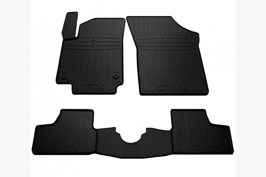 Volkswagen UP 2011–2023 Stingray gummimattor för kupén (4 st) Image