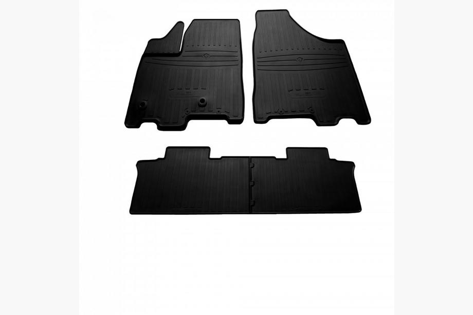 Toyota Sienna 2010–2020 Stingray gummimattor för kupén (6–7 säten, 4 st) Image