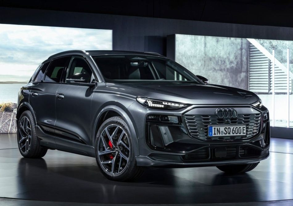 Test: nya elektriska crossover Audi SQ6 e-tron 2024