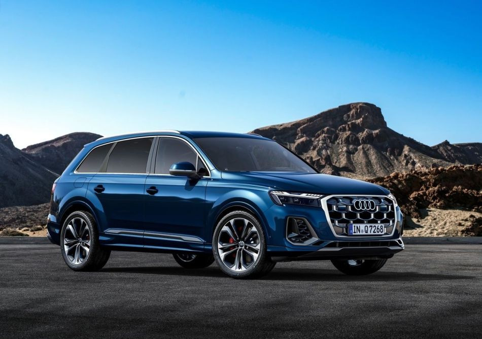 Test av Audi Q7 2024: uppdaterad högteknologisk SUV