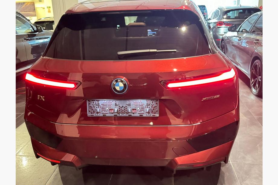 BMW iX (I20) 2022– Lastskydd bakre stötfångare Carmos (rostfritt stål) Foto 4