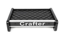 Volkswagen Crafter 2016– Instrumentbrädshylla (svart med svart söm) foto 1