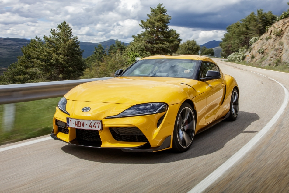 Test: sportcoupén Toyota Supra av femte generationen
