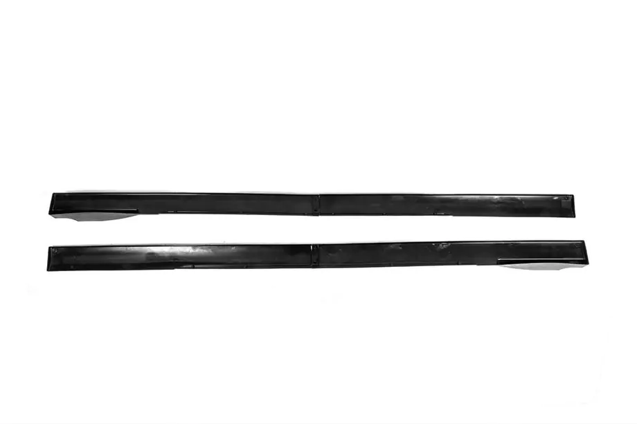 Universella tröskelöverlägg Niken Black (ABS) (4 st) Foto 4