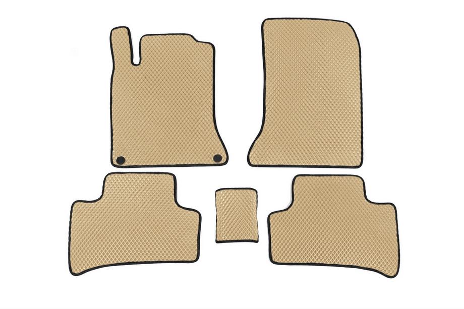 Mercedes B-class W246 2011–2018 EVA bilmattor (2014-2018, Electric, Beige) Image