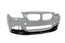 BMW 5-serien F10/F11 2010–2016 Frontläpp till stötfångare DPT Lip V-1 (för M-Performance, blanksvart) foto 5