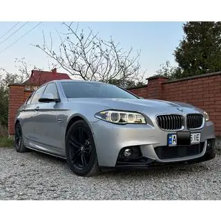 Frontläpp till stötfångare DPT Lip V-1 (för M-Performance, blanksvart)